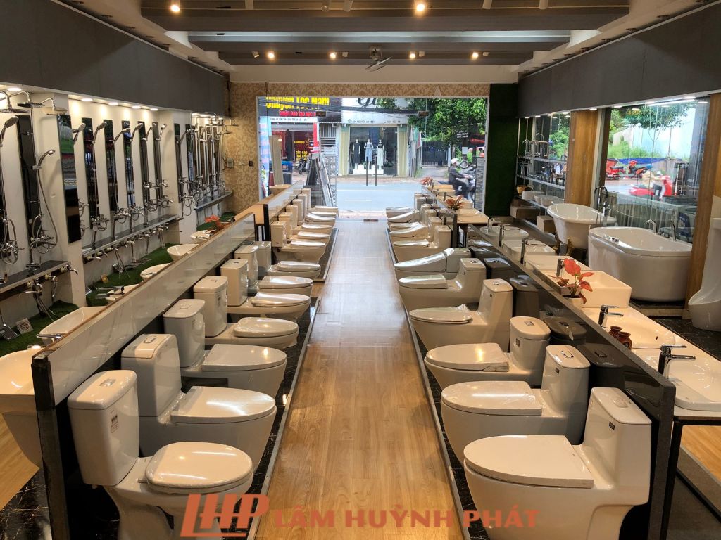 Khu vực trưng bày sản phẩm tại showroom