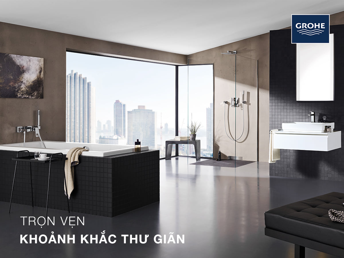 Thiết bị vệ sinh Grohe đẳng cấp số 1 châu Âu